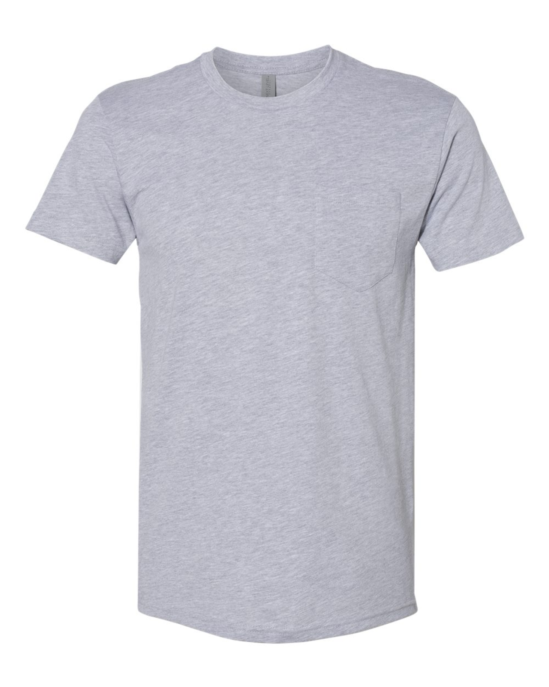 Cotton  Pocket T-Shirt - Next Level 3605
