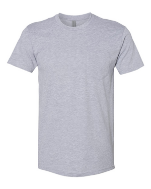 Cotton  Pocket T-Shirt - Next Level 3605