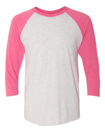 Triblend Three-Quarter Raglan T-Shirt - Next Level 6051
