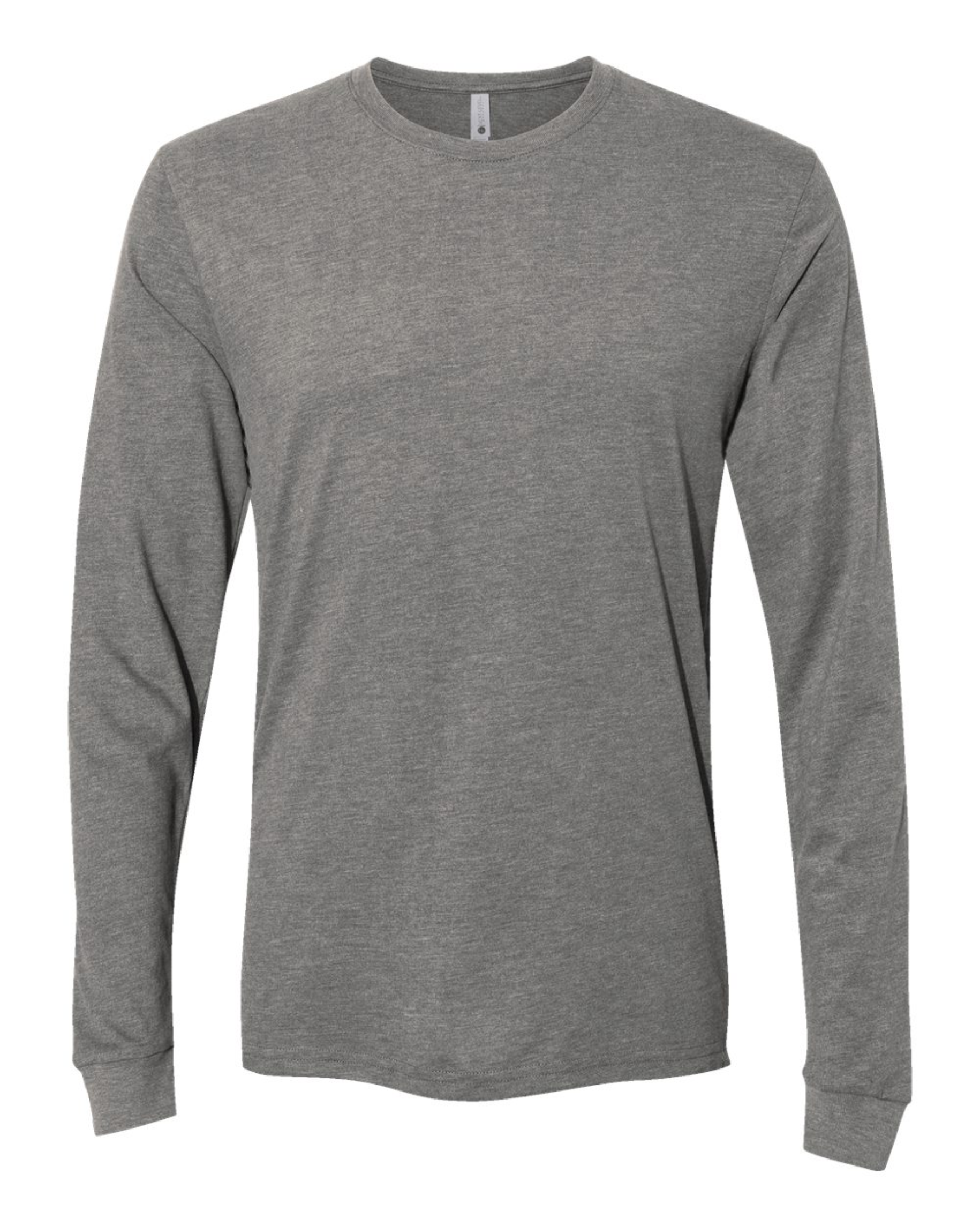Sueded Long Sleeve T-Shirt- Next Level 6411