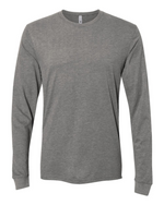 Sueded Long Sleeve T-Shirt- Next Level 6411