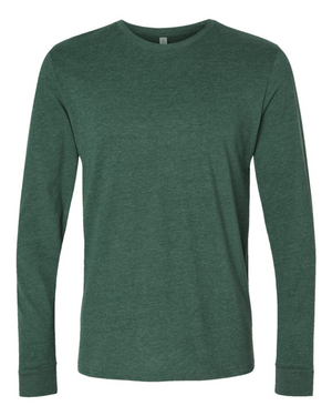 Sueded Long Sleeve T-Shirt- Next Level 6411