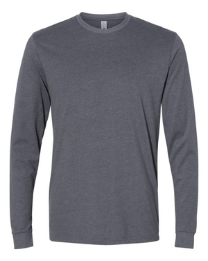 Sueded Long Sleeve T-Shirt- Next Level 6411