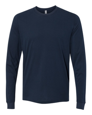 Sueded Long Sleeve T-Shirt- Next Level 6411