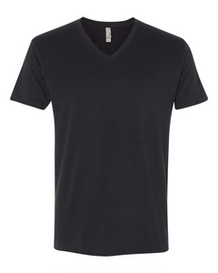 Sueded V-Neck T-Shirt- Next Level 6440