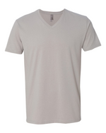 Sueded V-Neck T-Shirt- Next Level 6440