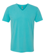 Sueded V-Neck T-Shirt- Next Level 6440