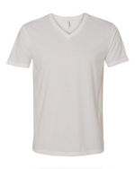 Sueded V-Neck T-Shirt- Next Level 6440