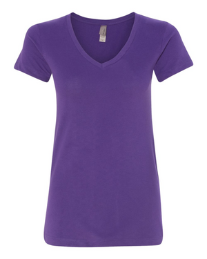 Ladies' Sueded V - Next Level 6480