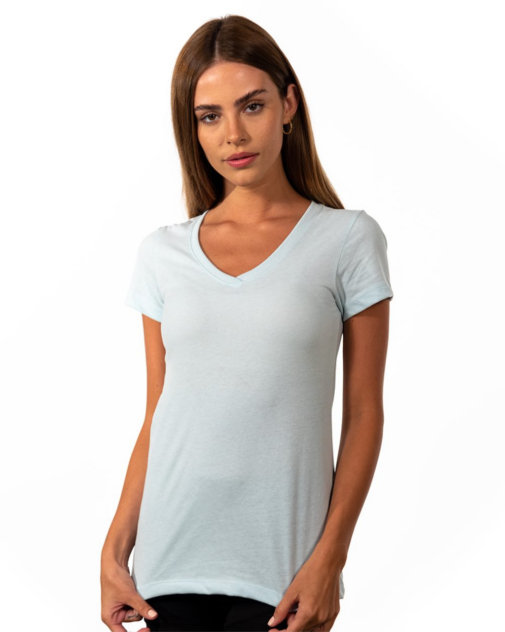 Ladies' Sueded V - Next Level 6480
