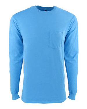 Inspired Dye Long Sleeve Pocket Crew T-Shirt - Next Level 7451