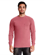 Inspired Dye Long Sleeve Pocket Crew T-Shirt - Next Level 7451