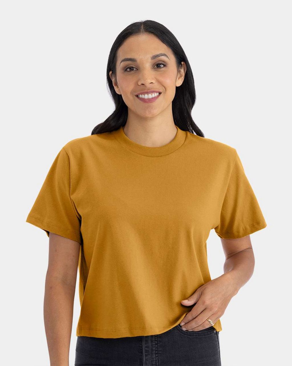 Ladies' Heavyweight Boxy T-Shirt - Next Level 7610
