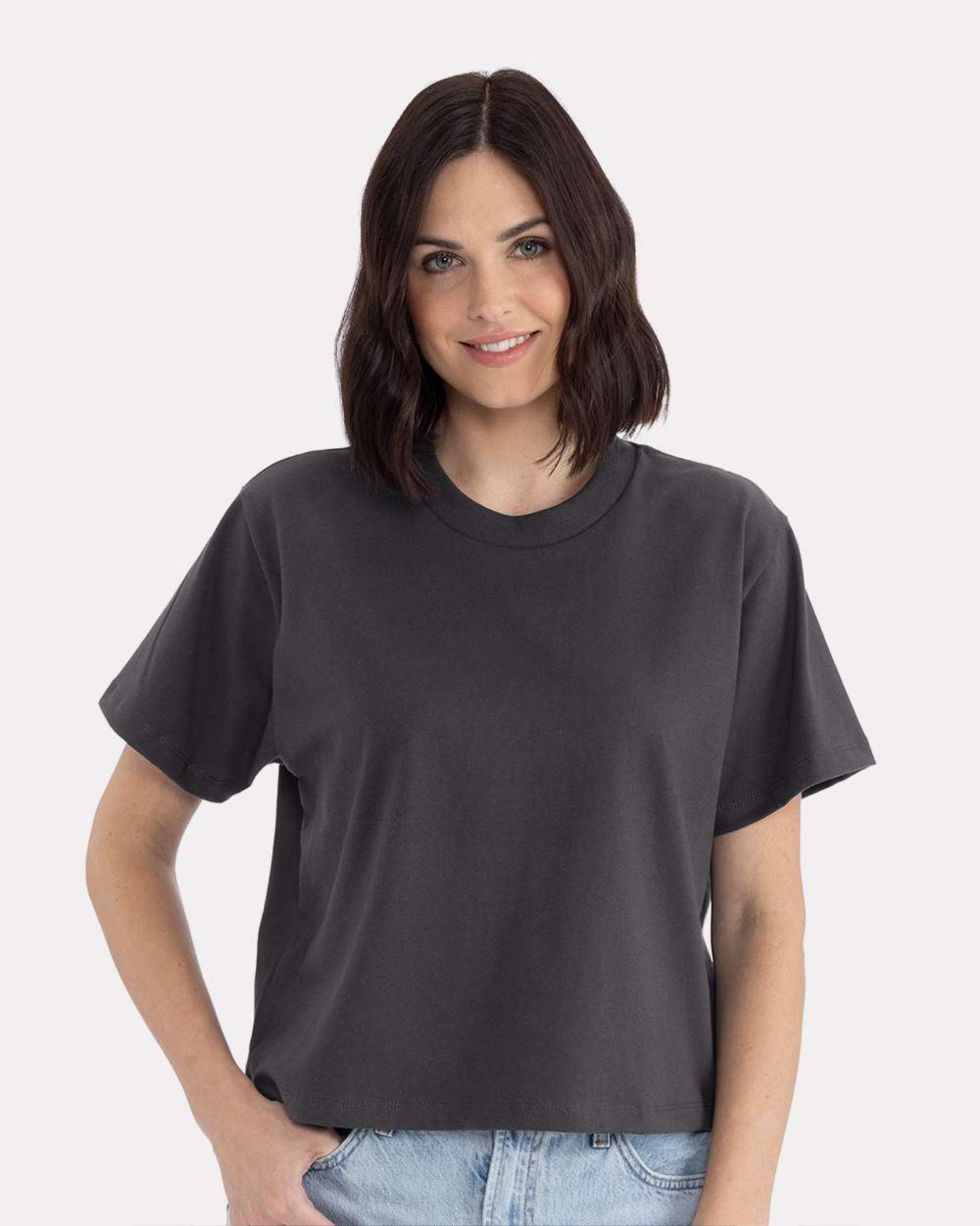 Ladies' Heavyweight Boxy T-Shirt - Next Level 7610