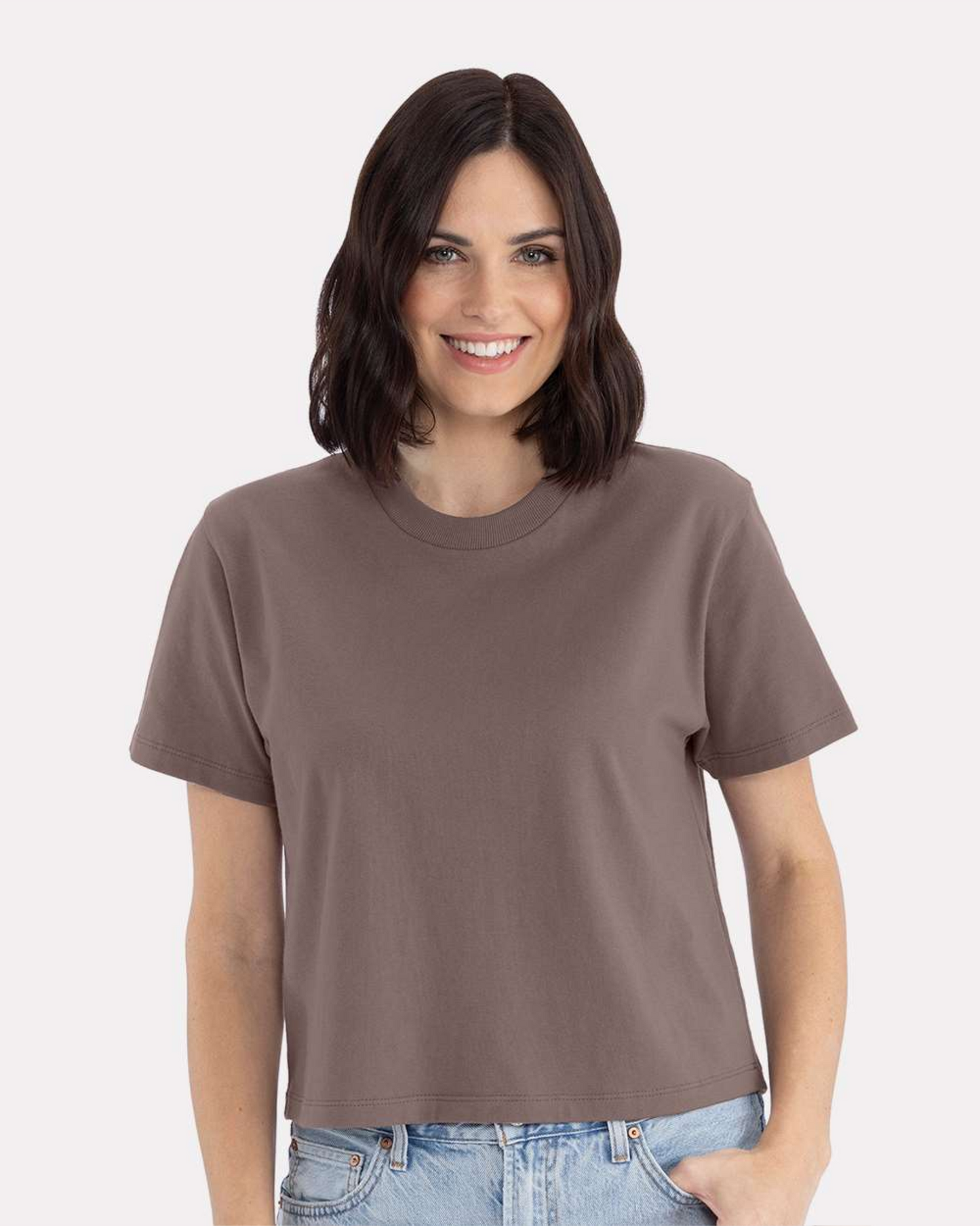 Ladies' Heavyweight Boxy T-Shirt - Next Level 7610