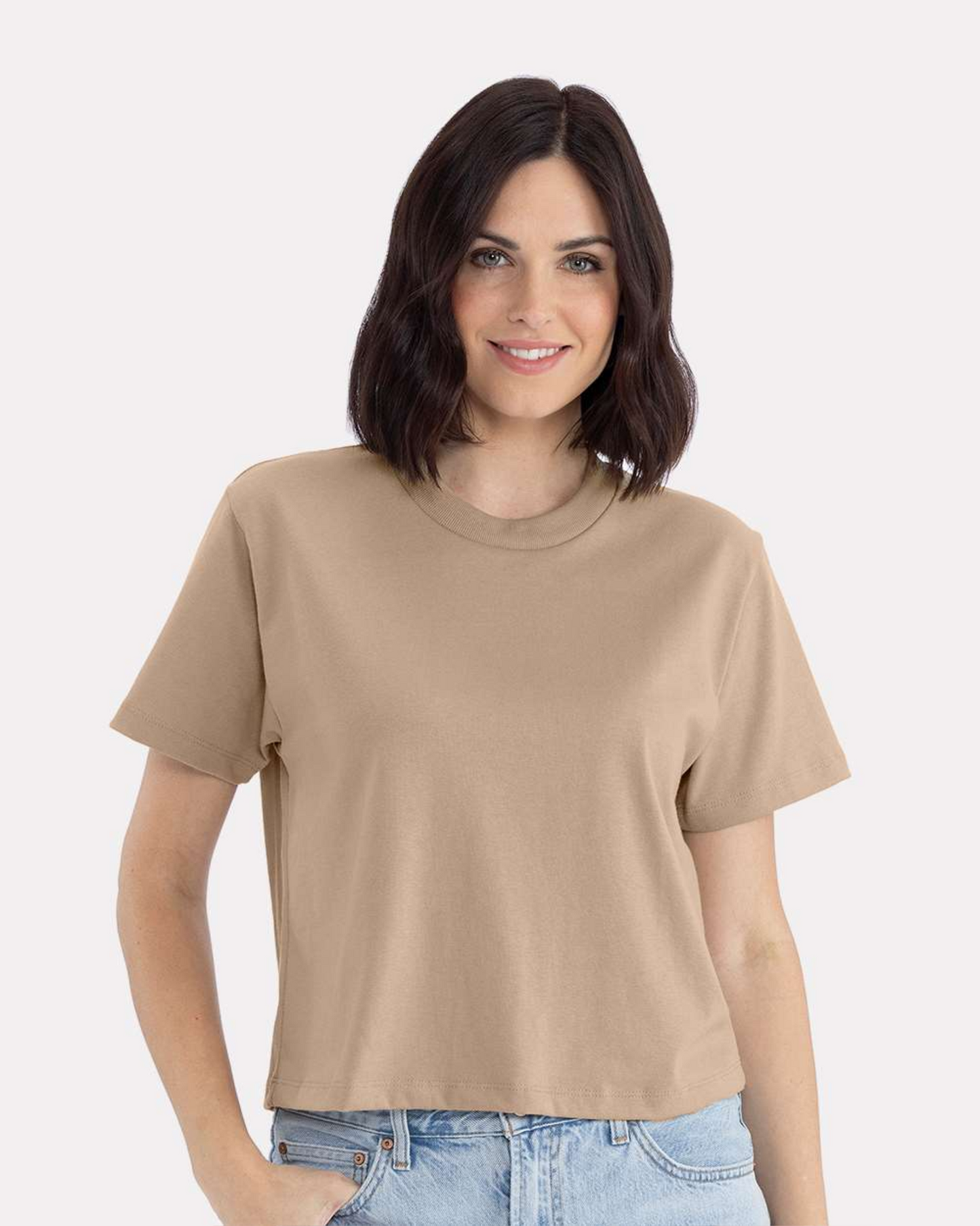 Ladies' Heavyweight Boxy T-Shirt - Next Level 7610