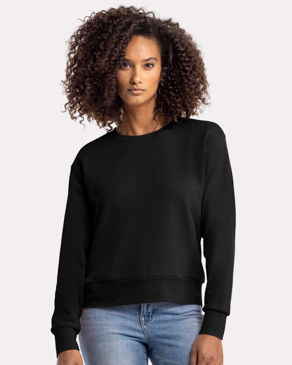 Ladies' Laguna Sueded Sweatshirt - Next Level 9084