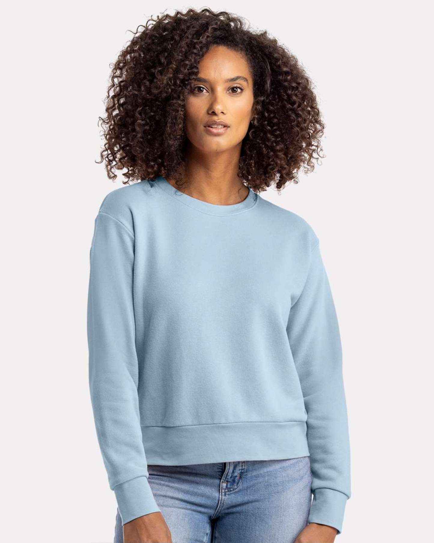 Ladies' Laguna Sueded Sweatshirt - Next Level 9084