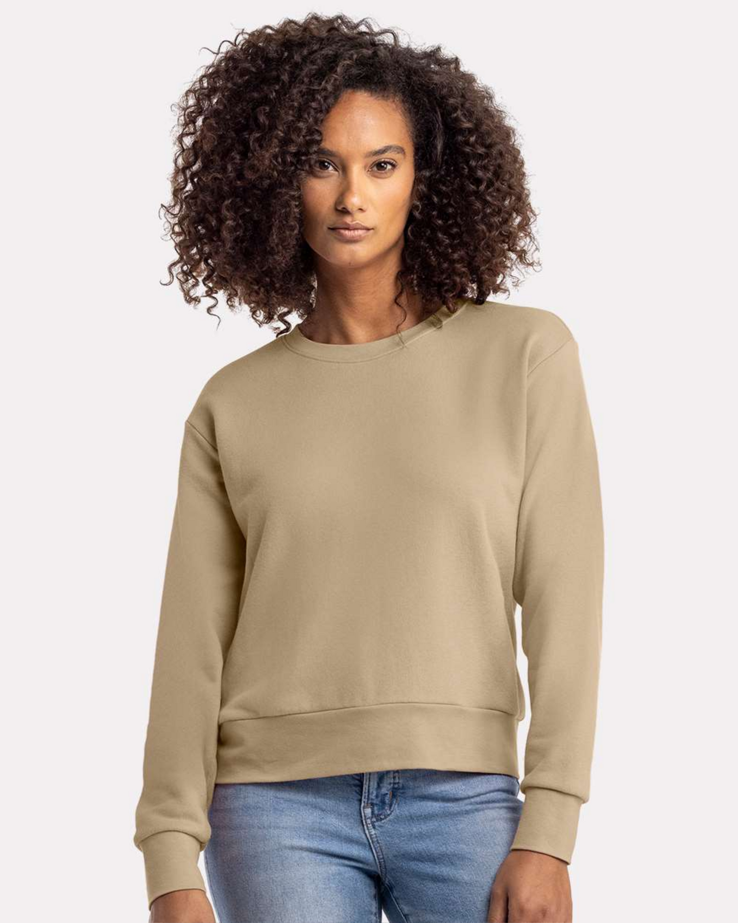 Ladies' Laguna Sueded Sweatshirt - Next Level 9084
