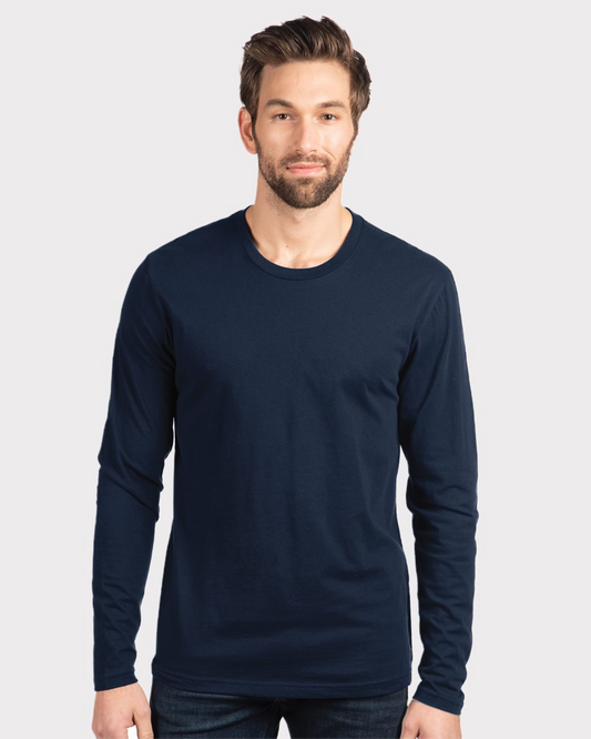 Cotton Long Sleeve T-Shirt - Next Level 3601