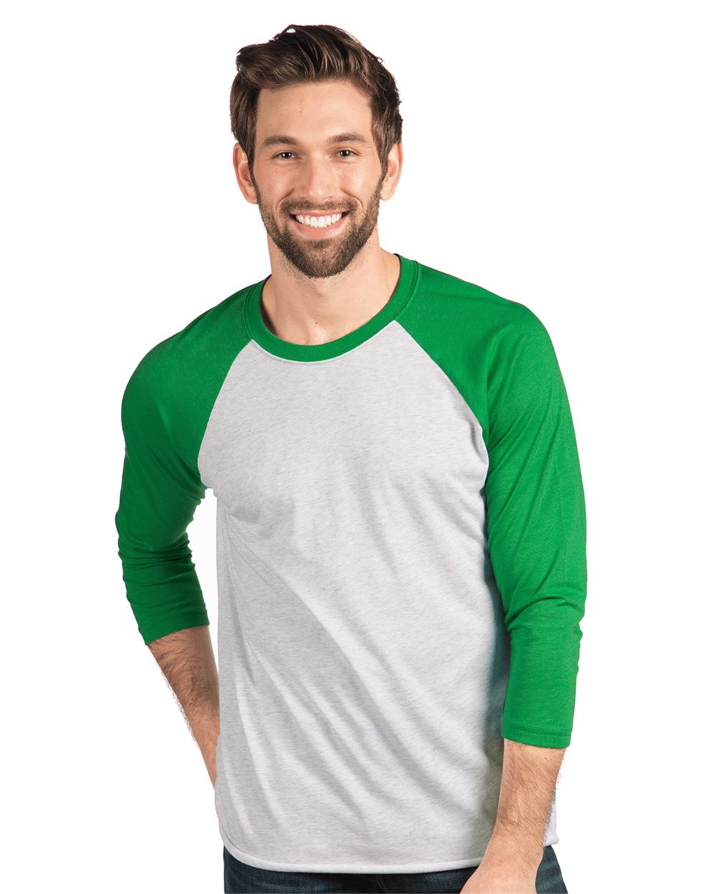Triblend Three-Quarter Raglan T-Shirt - S&S Next Level 6051