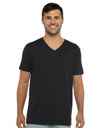 Sueded V-Neck T-Shirt- Next Level 6440