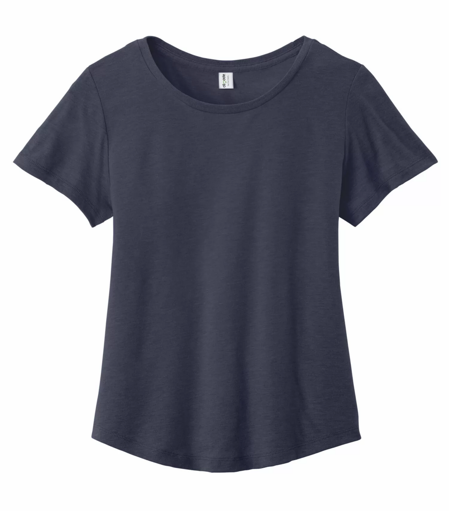 Ladies' Relaxed Organic Cotton Scoop Neck Tee - Allmade collection