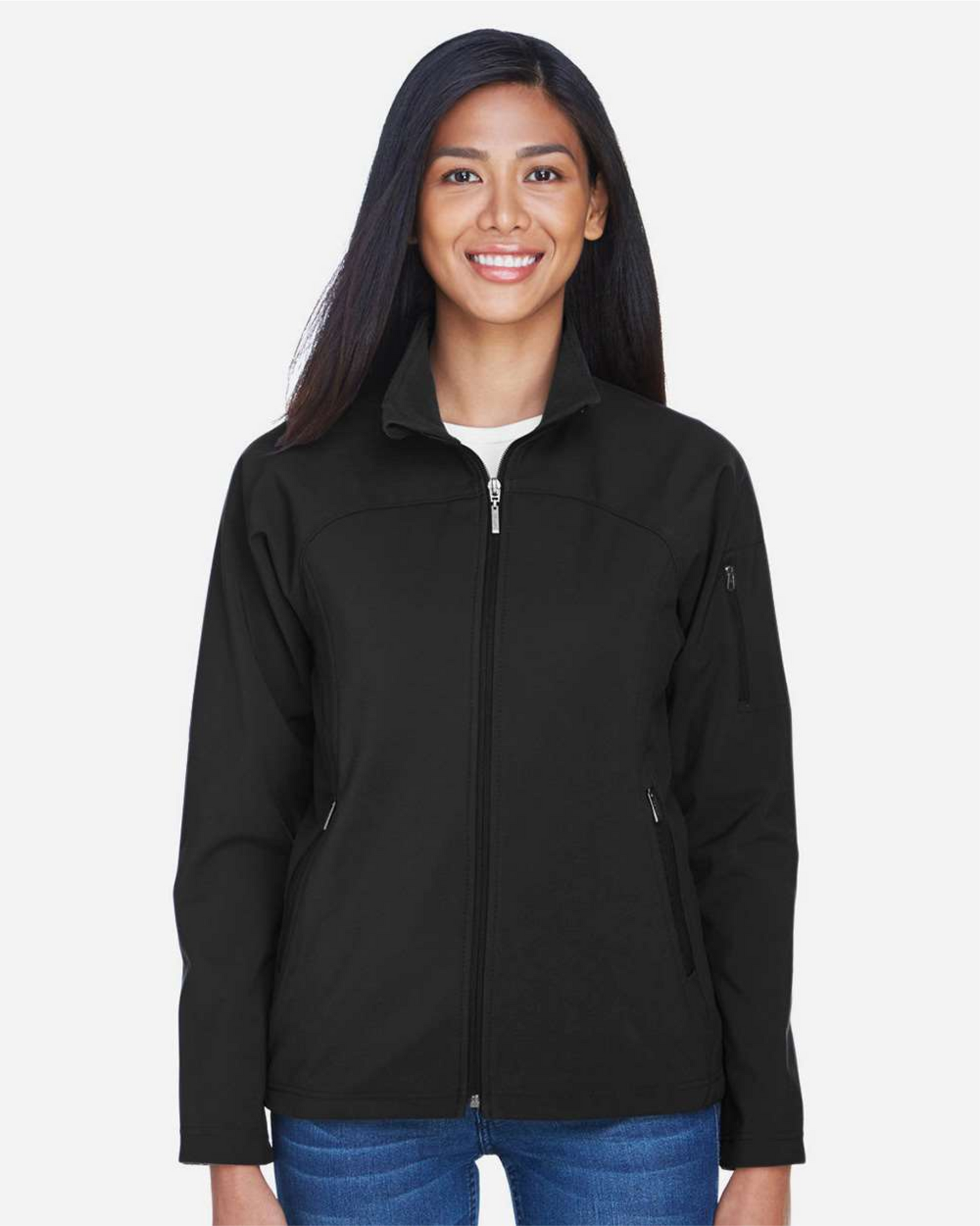 Ladies' 3-Layer Fleece Performance Soft Shell Jacket - 78034