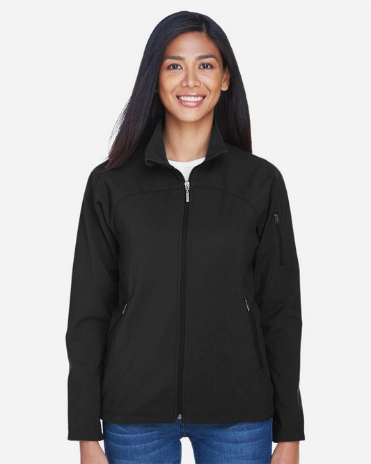 Ladies' 3-Layer Fleece Performance Soft Shell Jacket - 78034