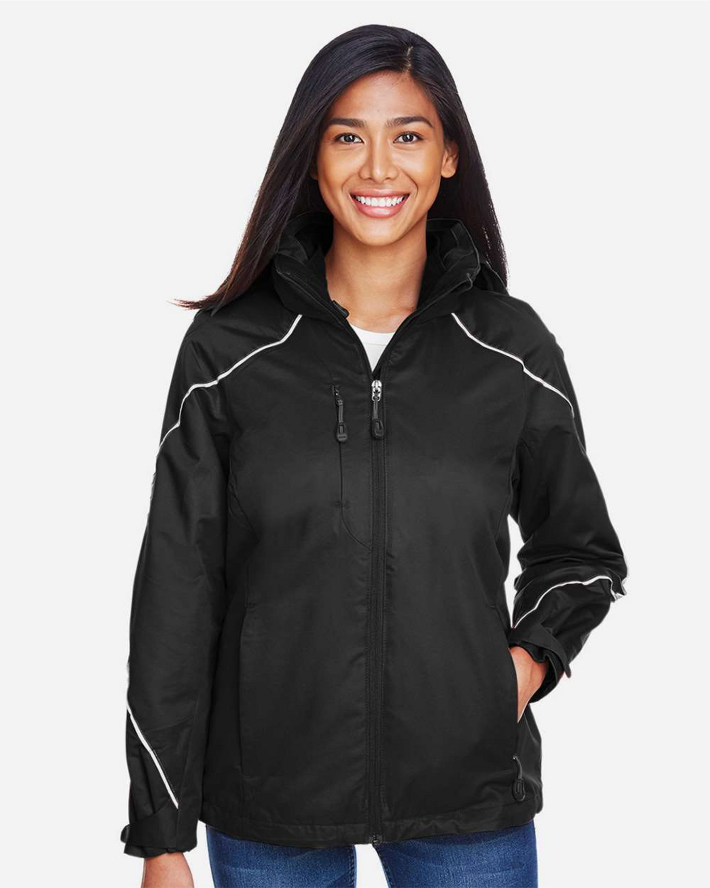 Ladies' Angle 3-in-1 Jacket with Bonded Fleece Liner - 78196