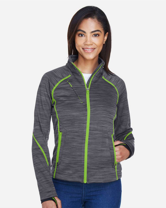 Women's Flux Mélange Bonded Fleece Jacket - 78697