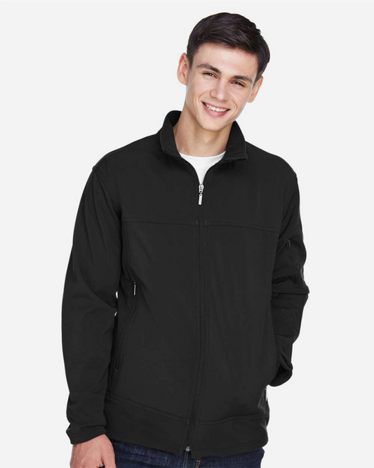 Men's Three Layer Fleece Performance Soft Shell Jacket - 88099