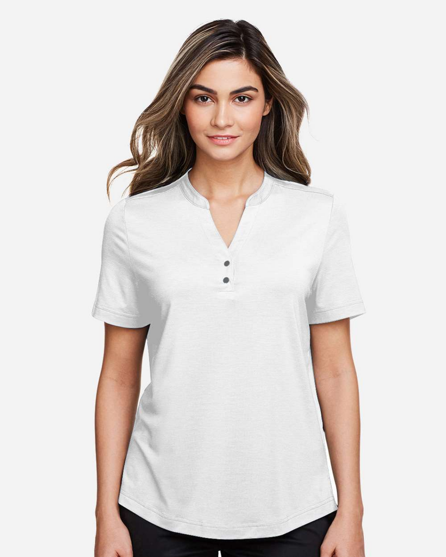Women's JAQ Snap-Up Stretch Performance Polo - NE100W