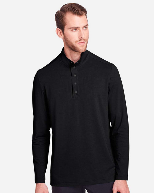 Men's JAQ Stretch Performance Snap-Neck Pullover - NE400