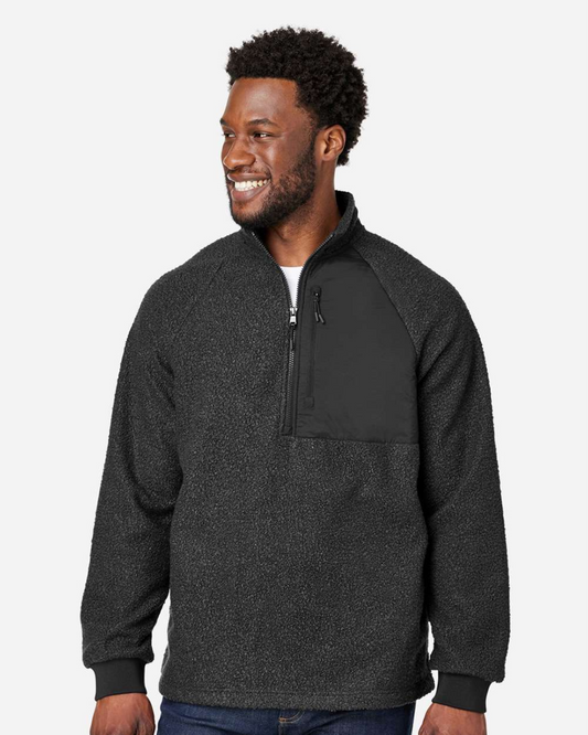 Men's Aura Sweater Fleece Quarter-Zip Pullover - NE713
