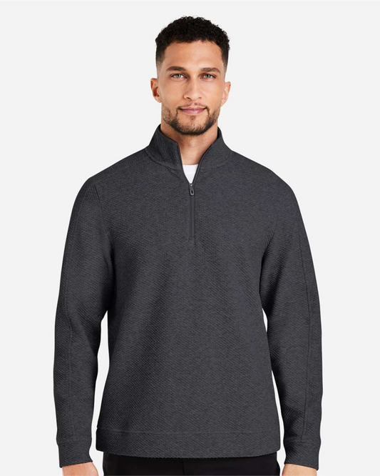 Men's Spirit Textured Quarter-Zip Pullover - NE725