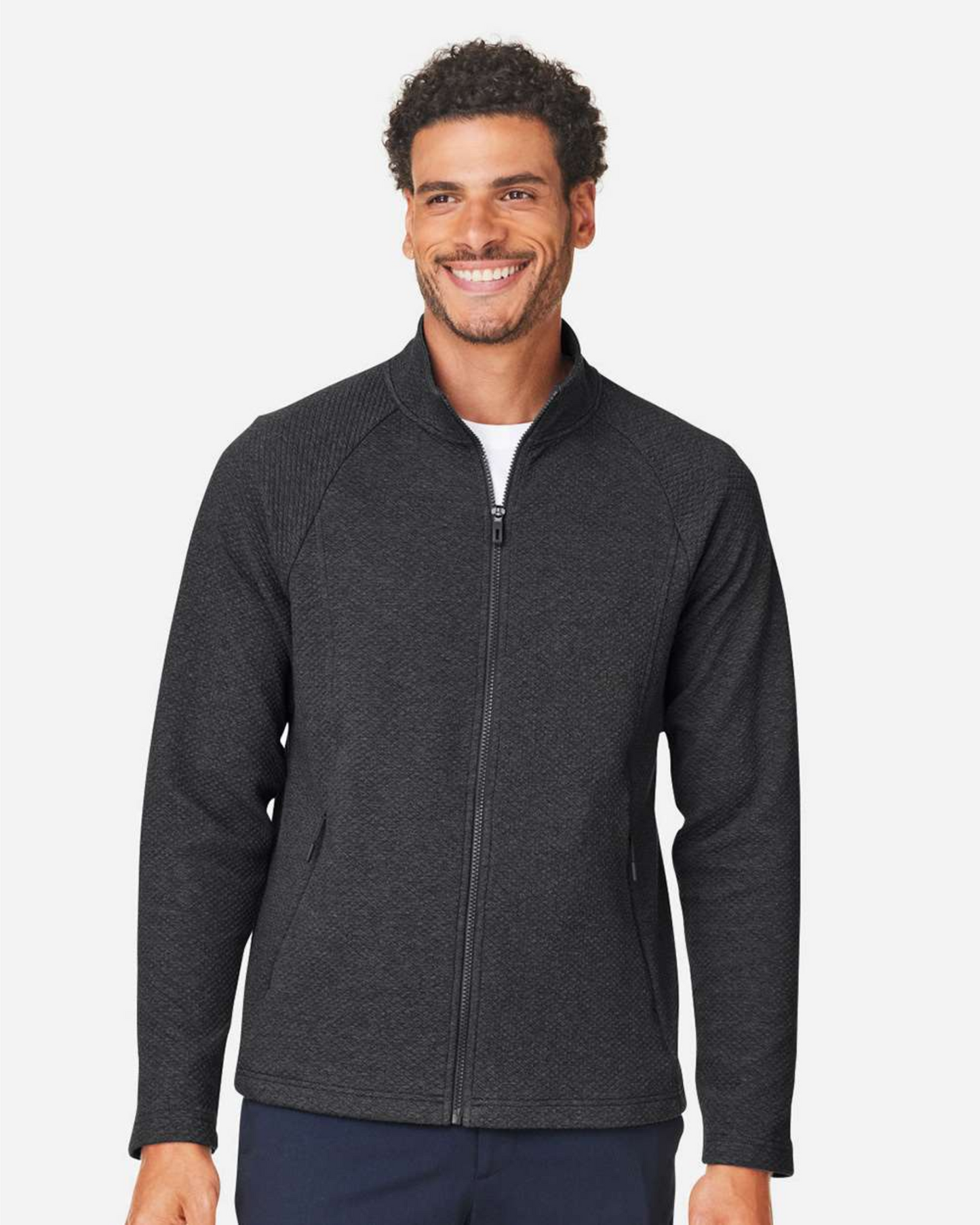 Men's Spirit Textured Full-Zip - NE727