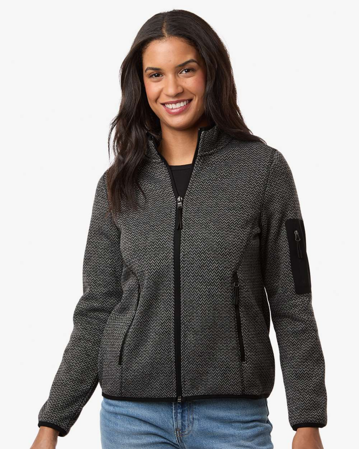 Ladies Jasper Full-Zip Fleece Jacket - NE730W