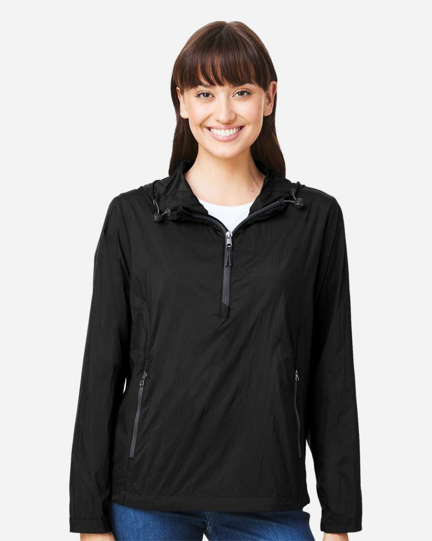 Ladies' Aura Lightweight Packable Anorak - NE810W