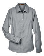 Ladies' Long Sleeve Oxford Dress Shirt - Harriton M600W