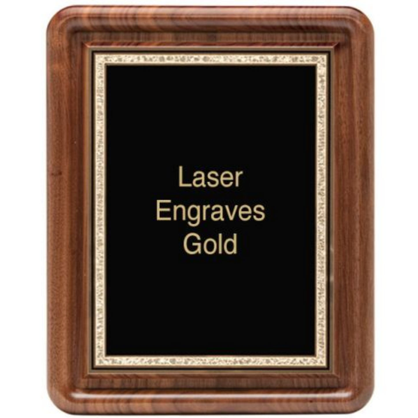 Gallery plaque - Classic Walnut series