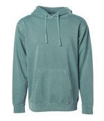 Midweight Pigment-Dyed Hooded Men's Sweatshirt - Independent Trading Co. PRM4500