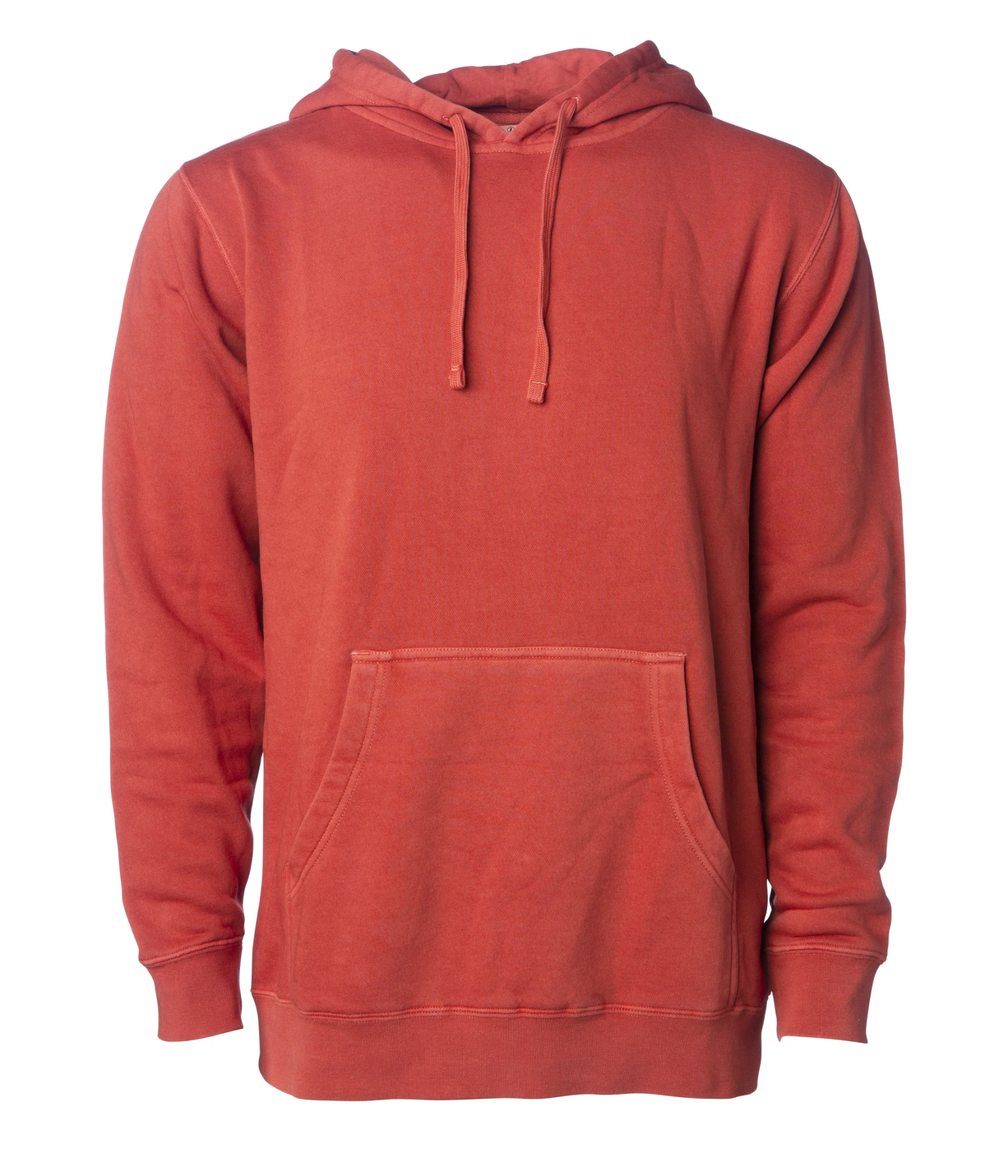 Midweight Pigment-Dyed Hooded Men's Sweatshirt - Independent Trading Co. PRM4500
