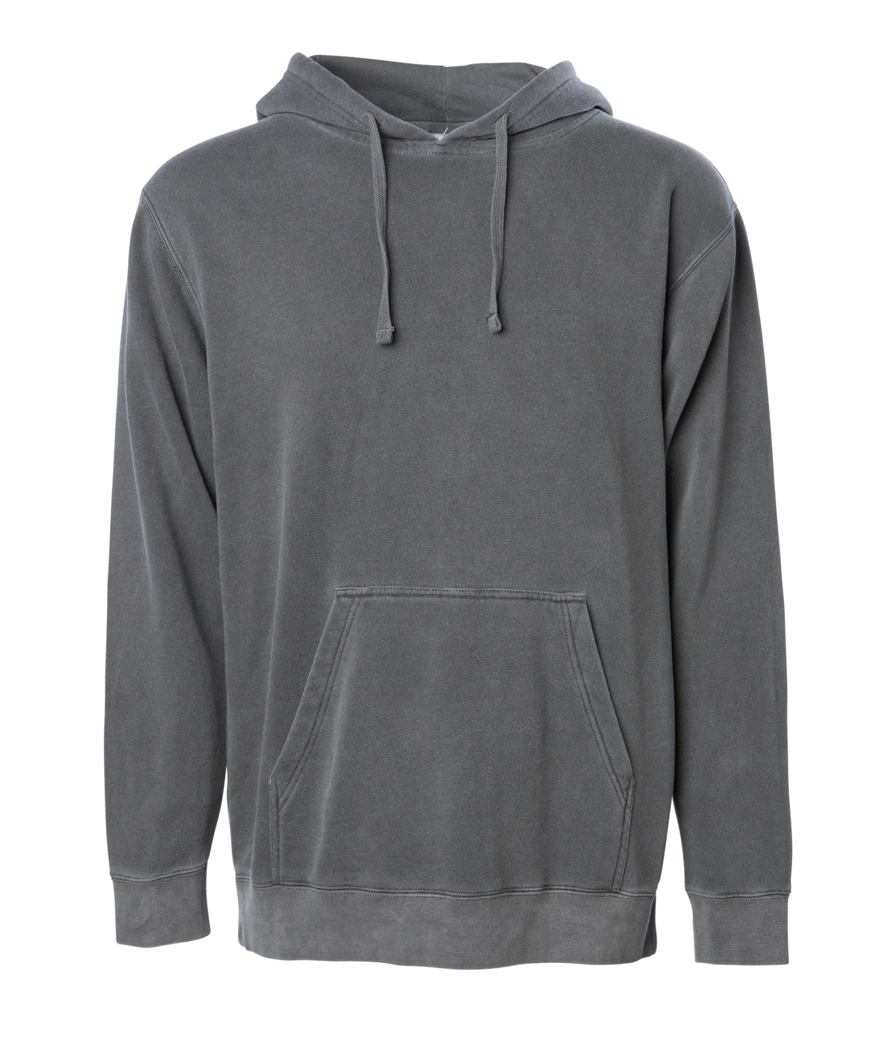 Midweight Pigment-Dyed Hooded Men's Sweatshirt - Independent Trading Co. PRM4500