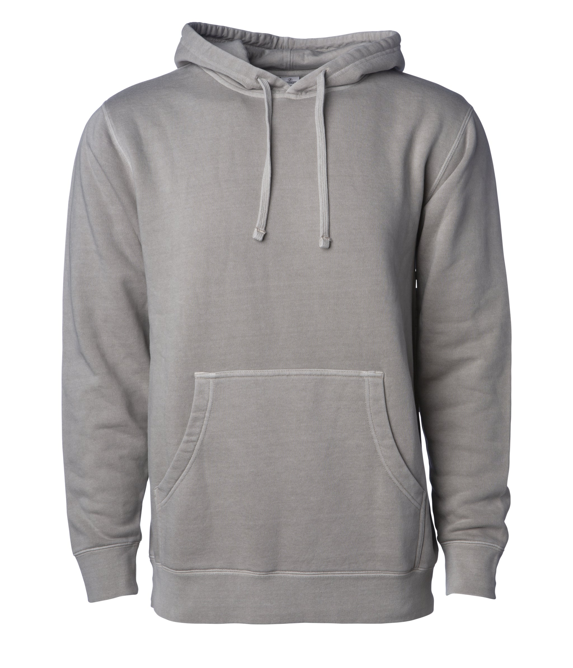 Midweight Pigment-Dyed Hooded Men's Sweatshirt - Independent Trading Co. PRM4500
