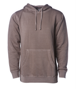 Midweight Pigment-Dyed Hooded Men's Sweatshirt - Independent Trading Co. PRM4500