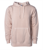 Midweight Pigment-Dyed Hooded Men's Sweatshirt - Independent Trading Co. PRM4500