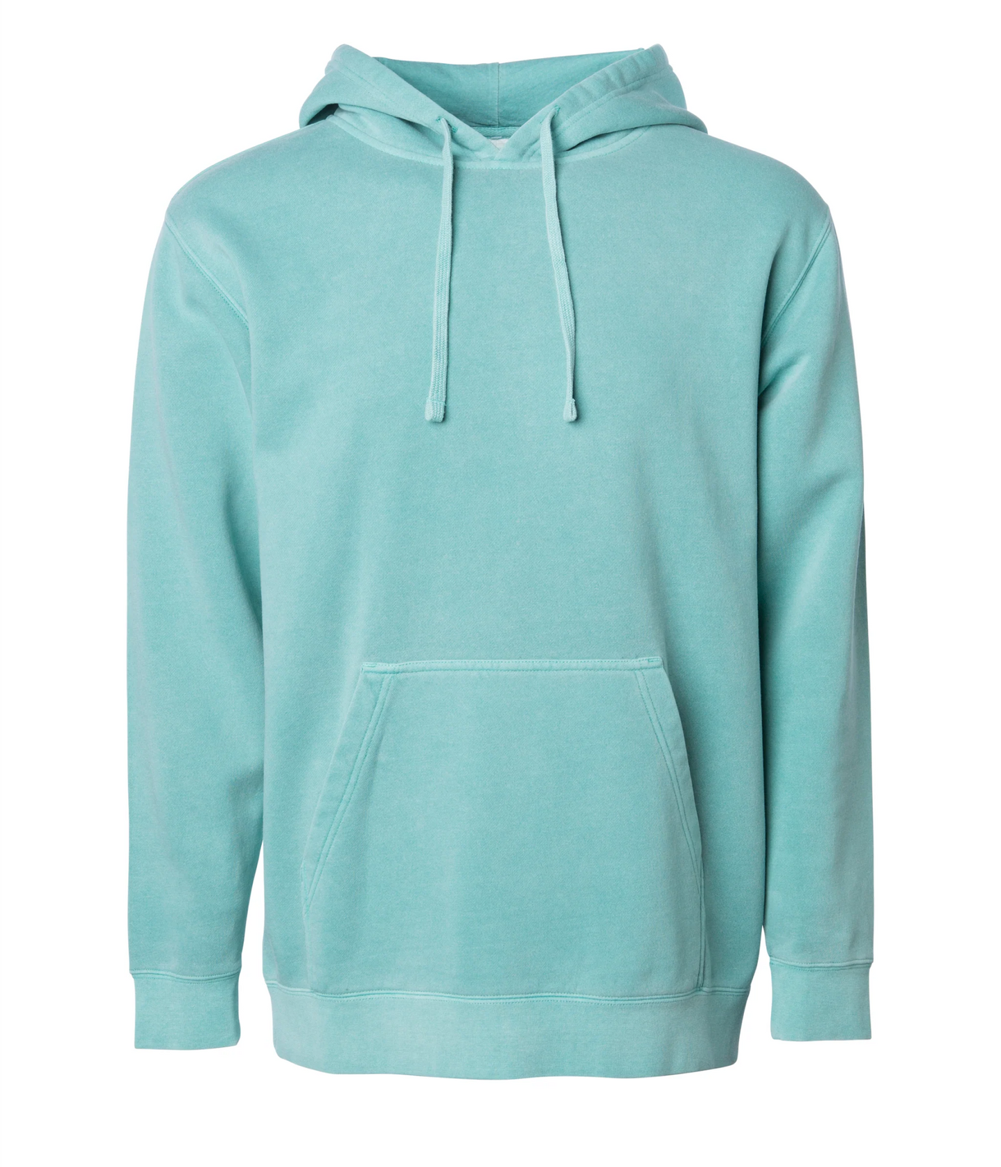 Midweight Pigment-Dyed Hooded Men's Sweatshirt - Independent Trading Co. PRM4500