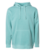 Midweight Pigment-Dyed Hooded Men's Sweatshirt - Independent Trading Co. PRM4500