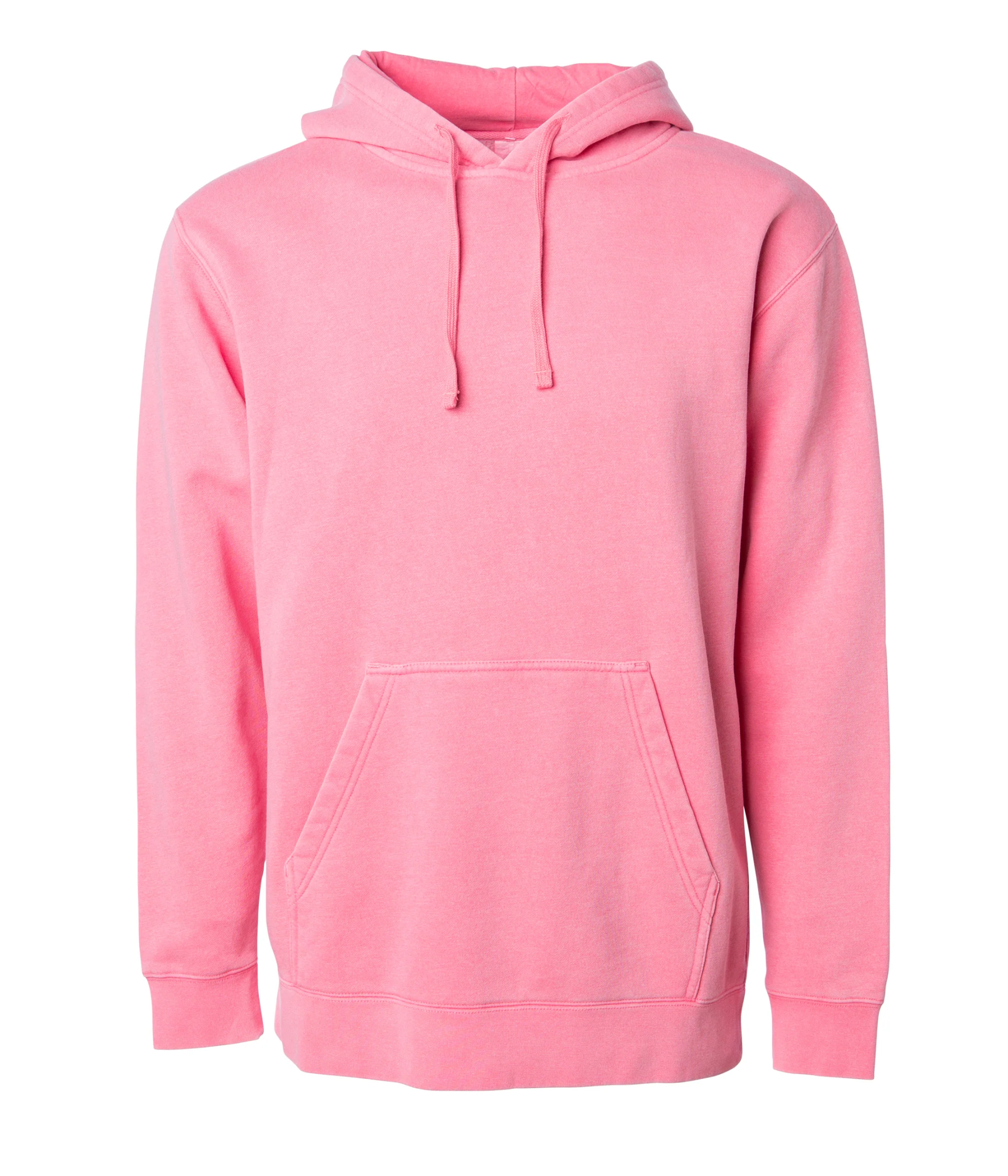Midweight Pigment-Dyed Hooded Men's Sweatshirt - Independent Trading Co. PRM4500